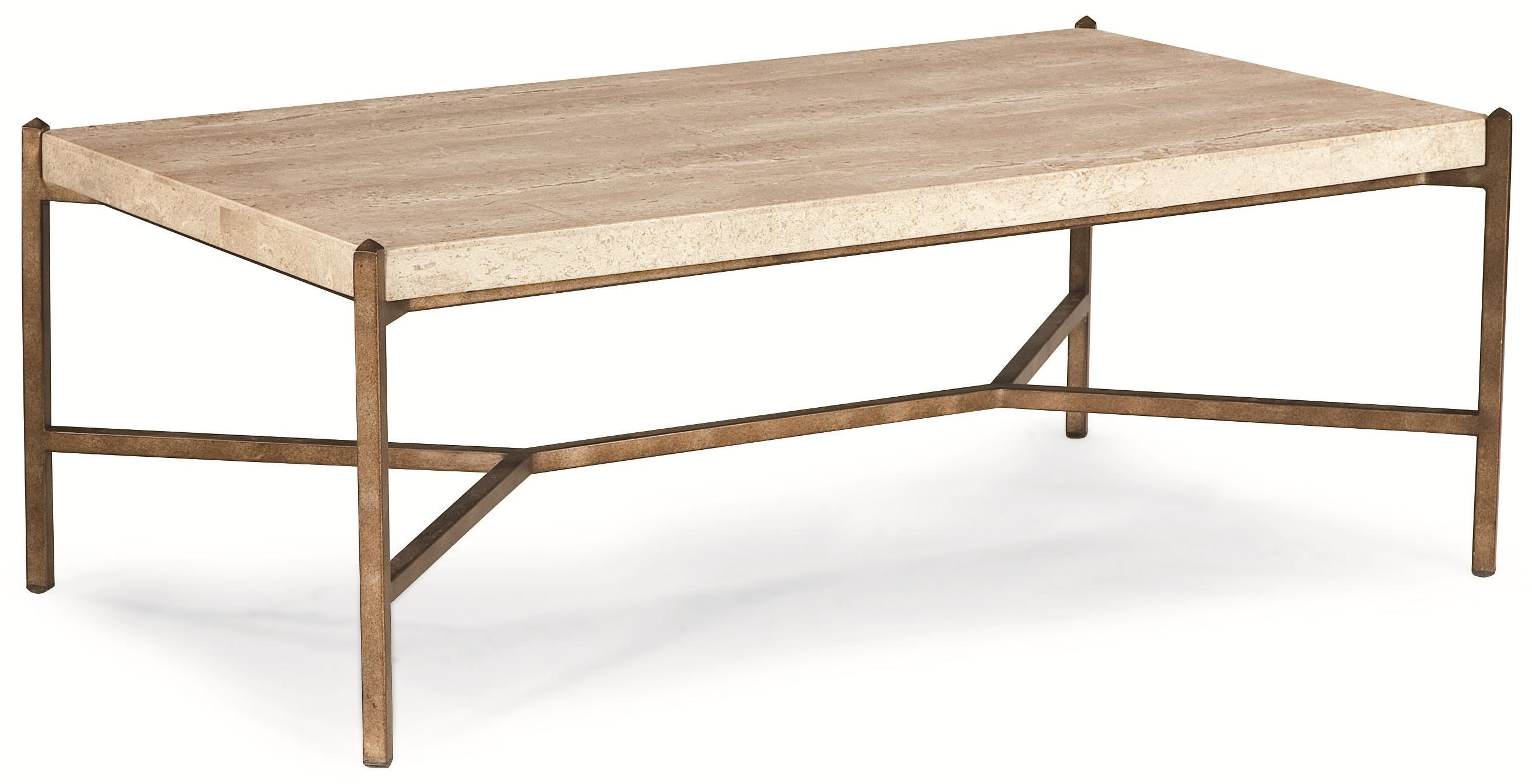 Thomasville travertine deals coffee table